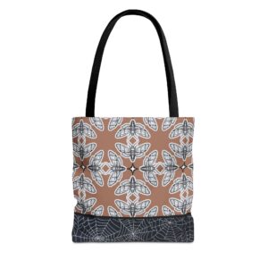 Deaths Moth Mocha Mousse Tote Bag: Gothic Stylish Carryall for Everyday Use, Eco-Friendly Shopping, Goth Vibes, Gift for Her, Festival Essentials