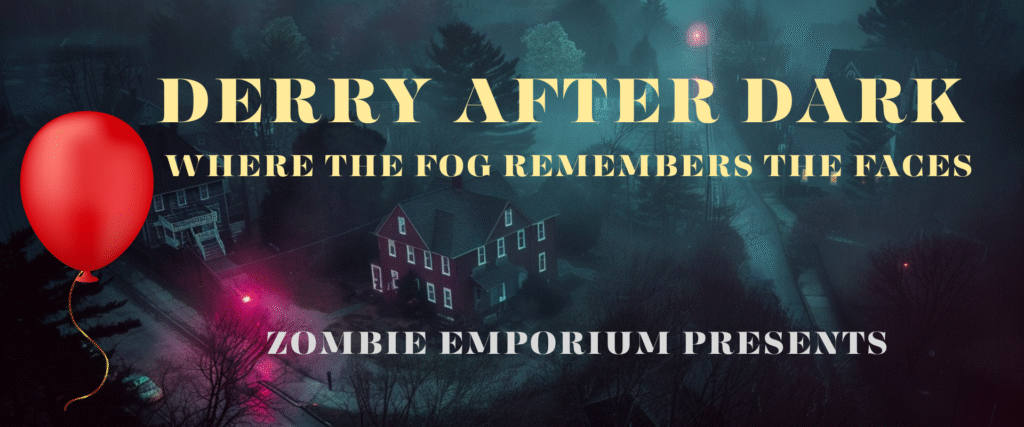 Derry After Dark Blog post Graphic for blog post on Welcome to Derry TV show