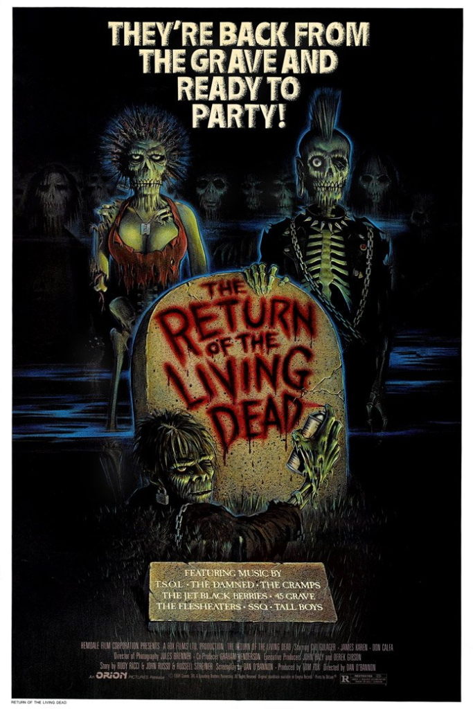 The Return Of The Living Dead Film Poster
